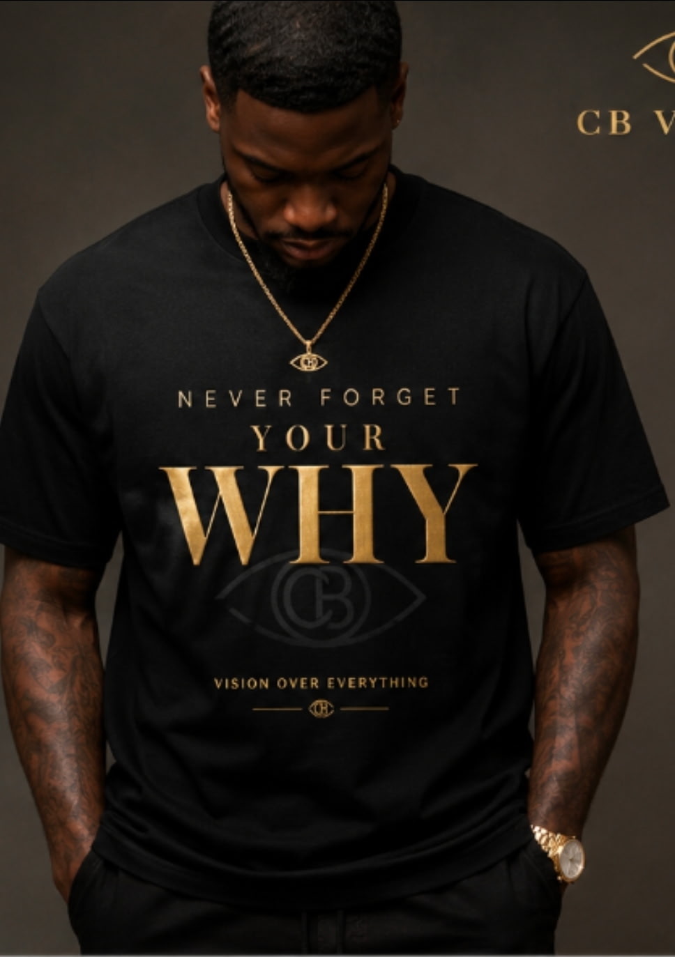 Never Forget Your Why — Bold